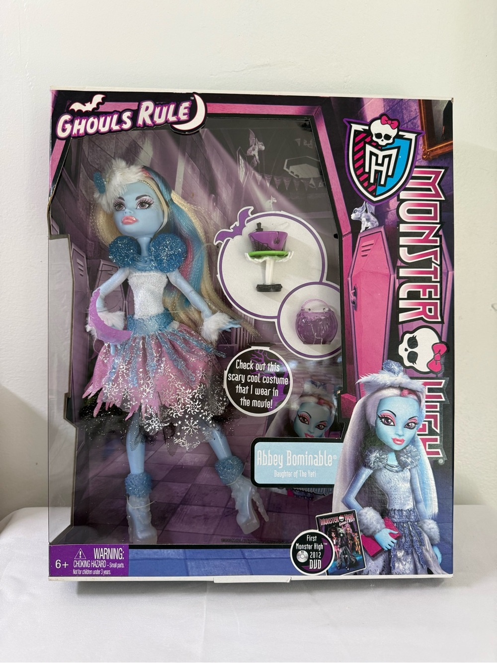monster high Abbey Bominable Doll 2012